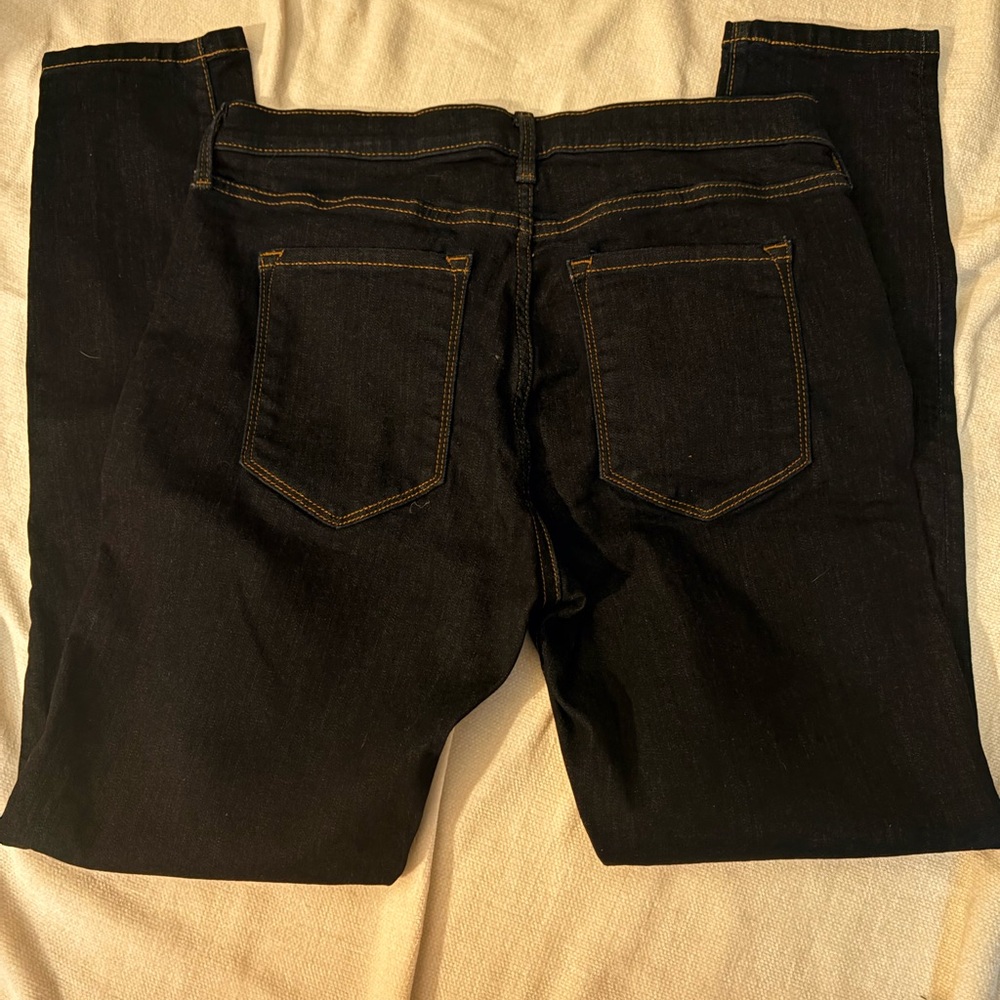 BANANA REPUBLIC SCULPT SKINNY DARKWASH NWOT 29/8